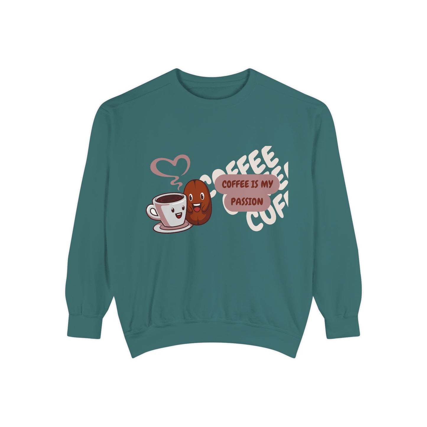 Coffee Lovers Sweatshirt | Cozy Morning Gift for Cafe Enthusiasts, Warm & Comfortable