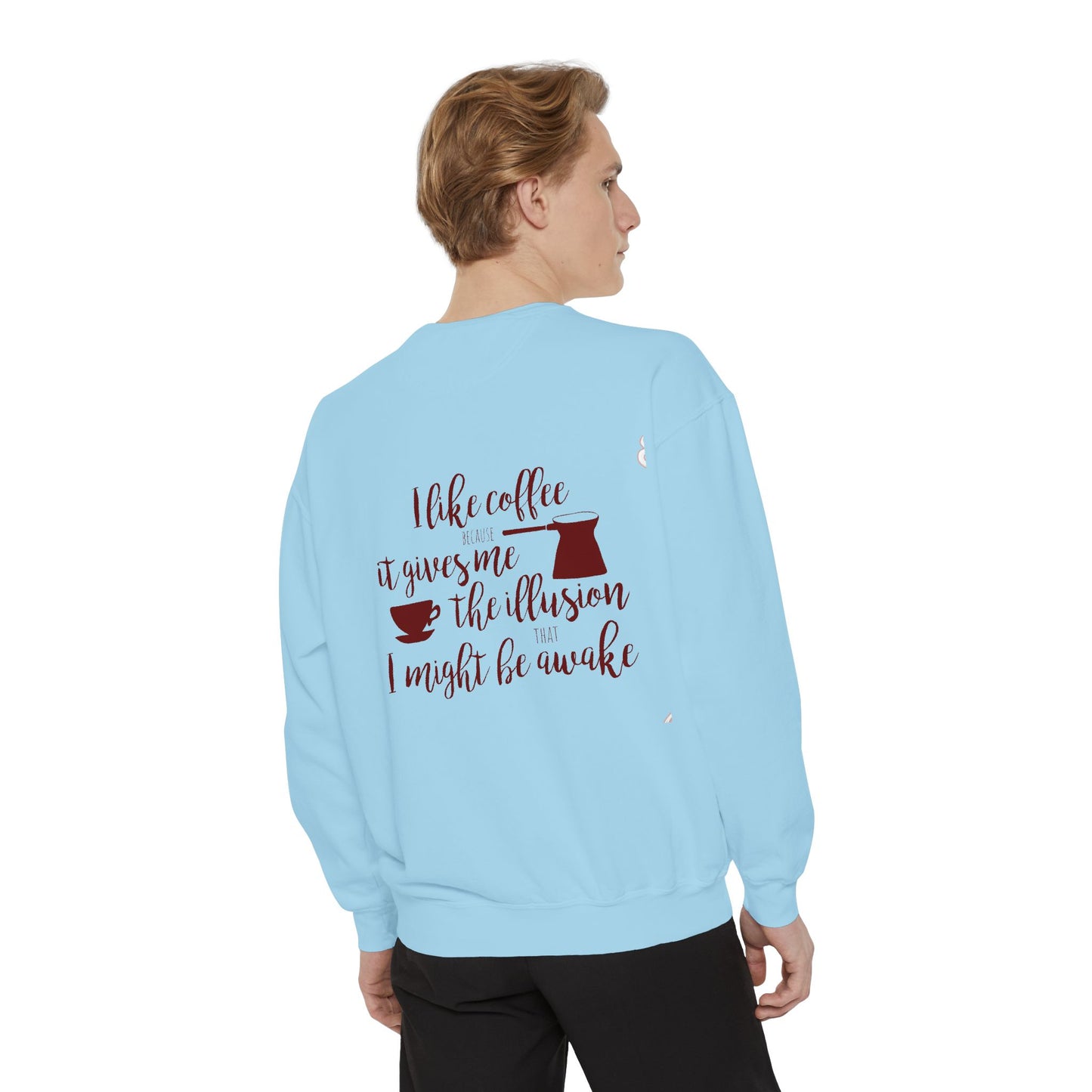Coffee Lovers Sweatshirt | Cozy Morning Gift for Cafe Enthusiasts, Warm & Comfortable