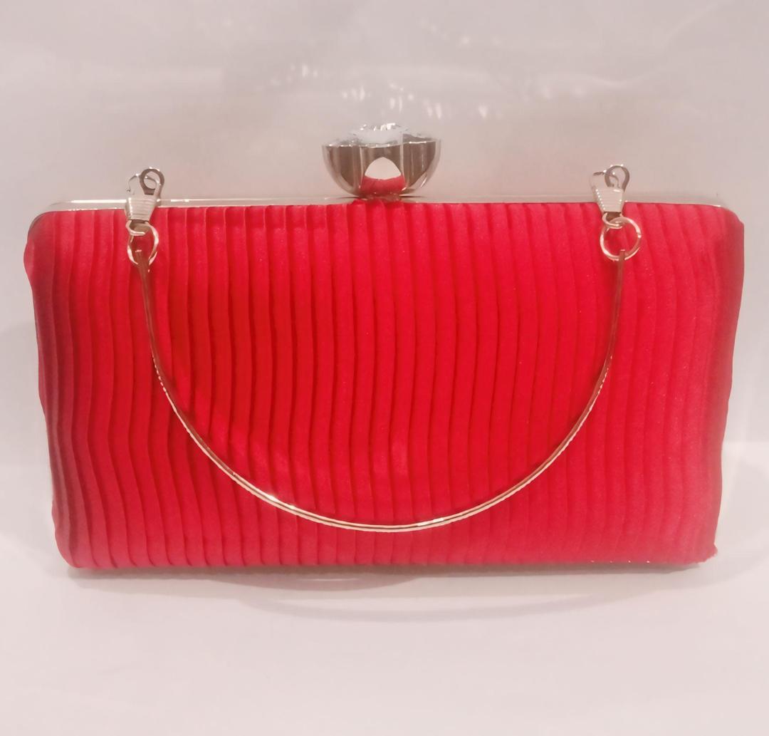 Girl's Rexine Textured Fancy Clutch