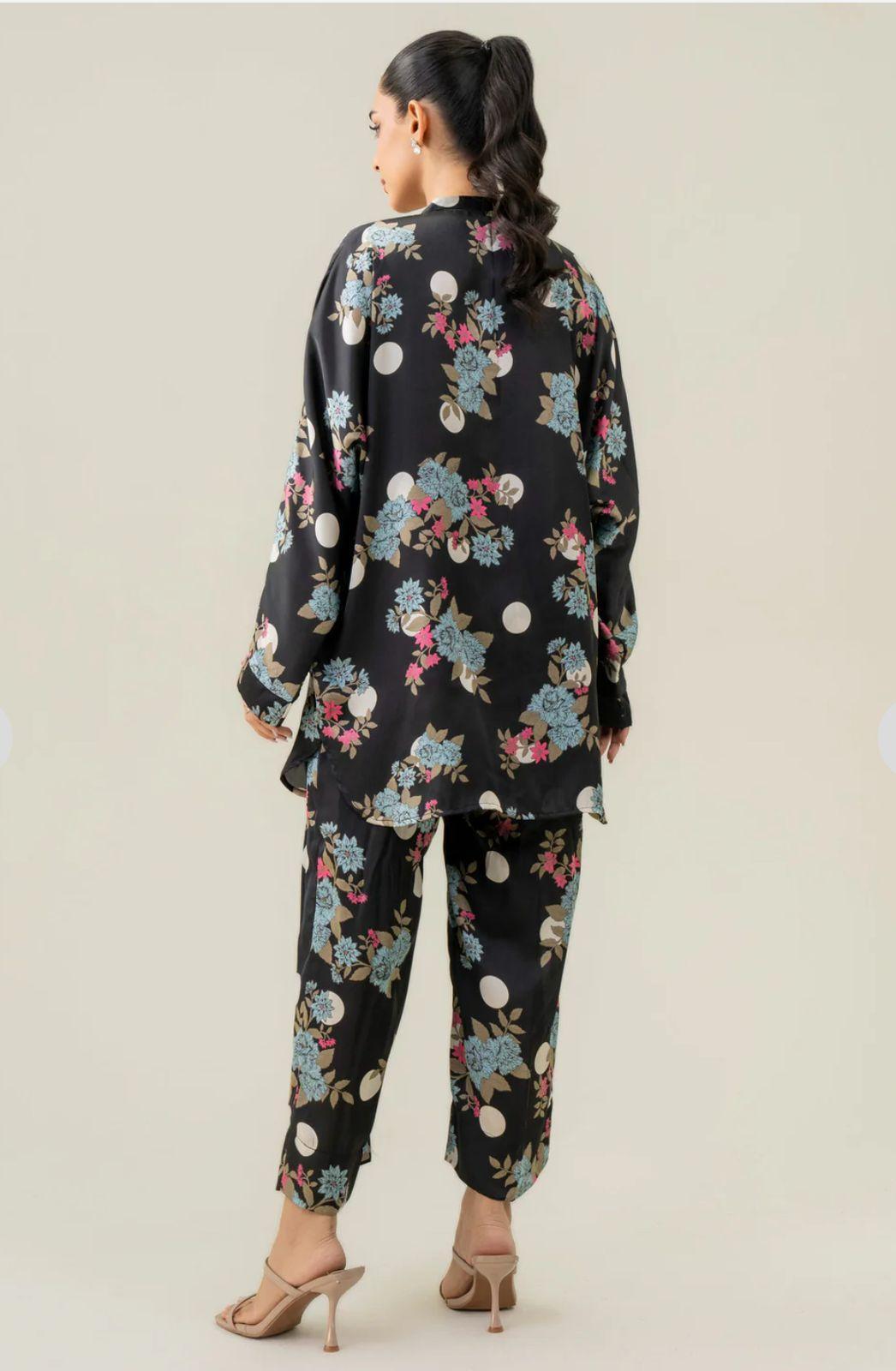 Stylish Printed Lawn Suit for Women - 2 Pcs Set with Cut Work Neckline