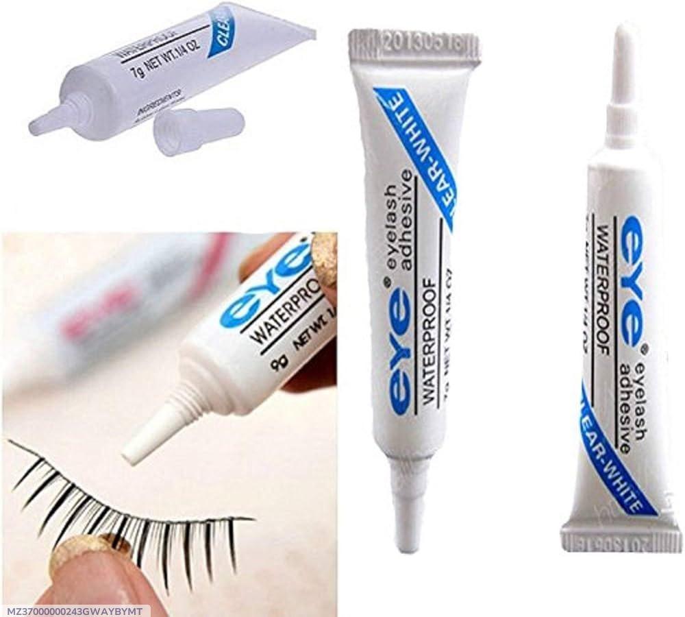 Waterproof Eyelash Glue - 7ml Smooth Gel for Perfect Lash Application