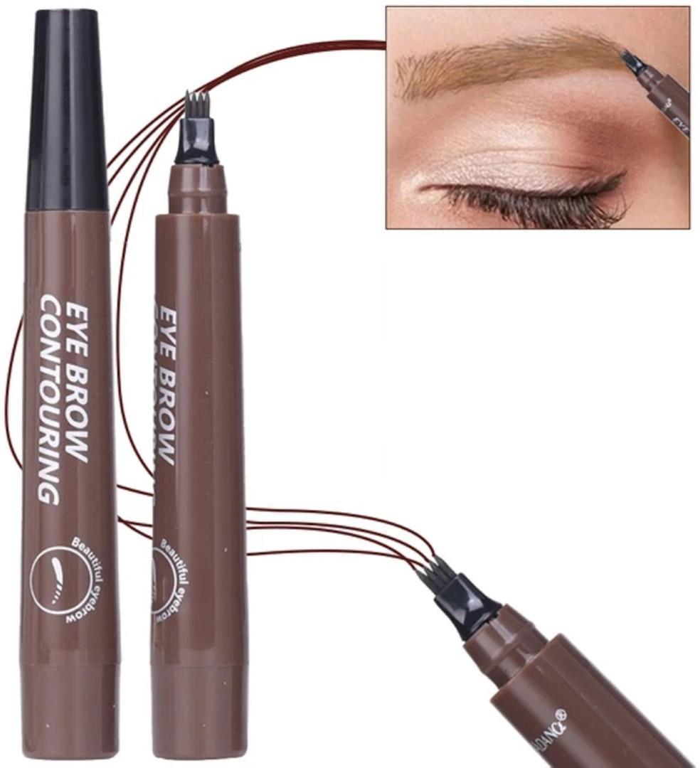 Waterproof Eyeliner - Smudge Proof Liquid Eyeliner in Black & Brown - 1 Pcs