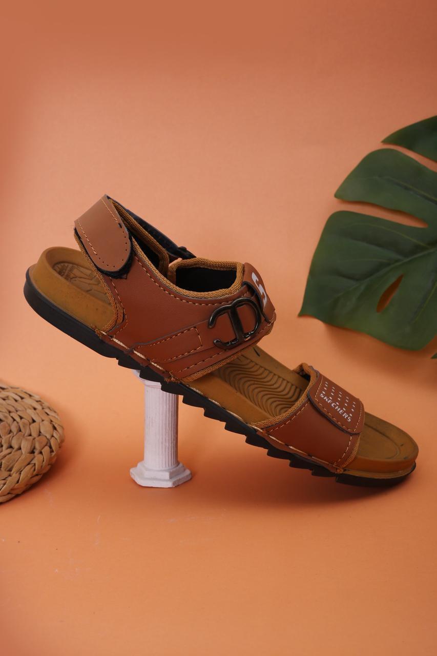 Men's Casual Synthetic Leather Sandals - 1 Pcs - Stylish & Comfortable