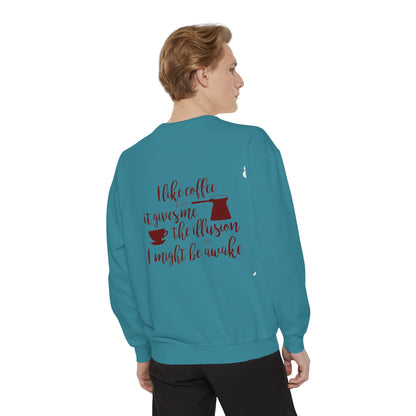 Coffee Lovers Sweatshirt | Cozy Morning Gift for Cafe Enthusiasts, Warm & Comfortable