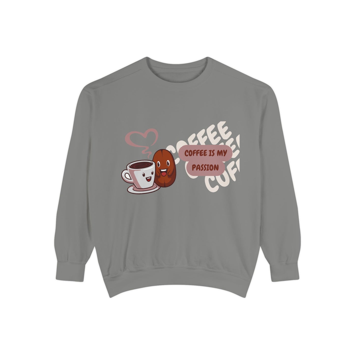 Coffee Lovers Sweatshirt | Cozy Morning Gift for Cafe Enthusiasts, Warm & Comfortable