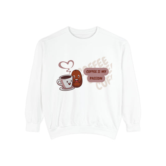 Coffee Lovers Sweatshirt | Cozy Morning Gift for Cafe Enthusiasts, Warm & Comfortable