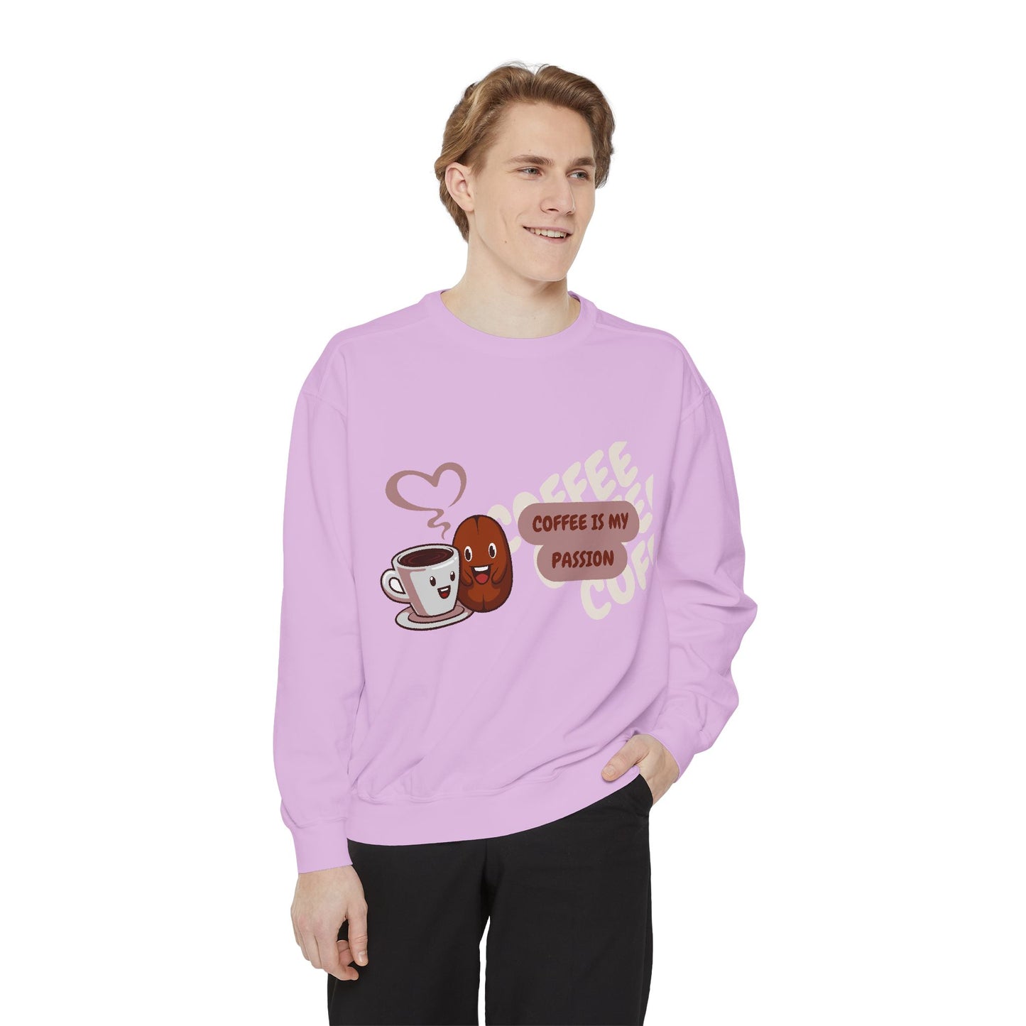 Coffee Lovers Sweatshirt | Cozy Morning Gift for Cafe Enthusiasts, Warm & Comfortable