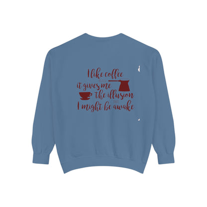 Coffee Lovers Sweatshirt | Cozy Morning Gift for Cafe Enthusiasts, Warm & Comfortable