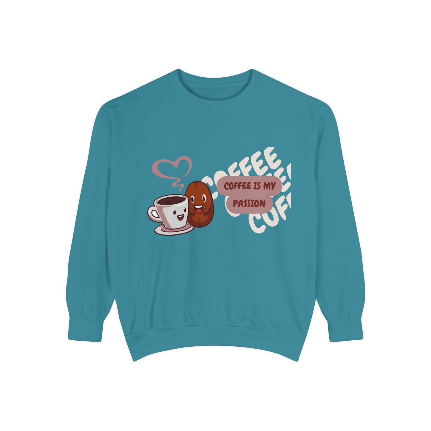 Coffee Lovers Sweatshirt | Cozy Morning Gift for Cafe Enthusiasts, Warm & Comfortable