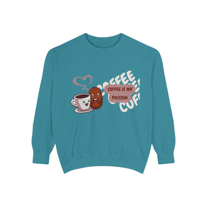Coffee Lovers Sweatshirt | Cozy Morning Gift for Cafe Enthusiasts, Warm & Comfortable