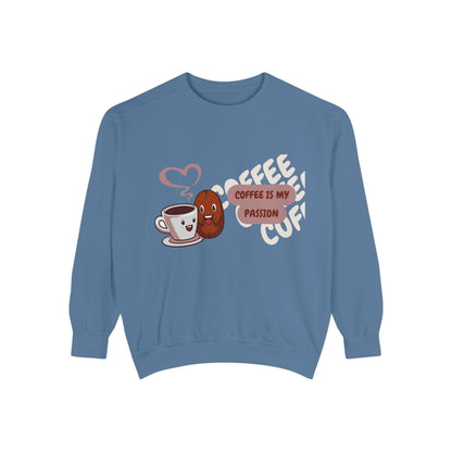 Coffee Lovers Sweatshirt | Cozy Morning Gift for Cafe Enthusiasts, Warm & Comfortable
