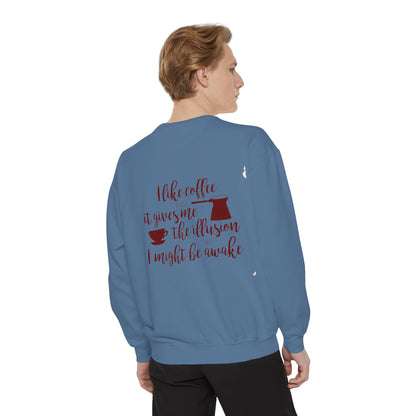Coffee Lovers Sweatshirt | Cozy Morning Gift for Cafe Enthusiasts, Warm & Comfortable