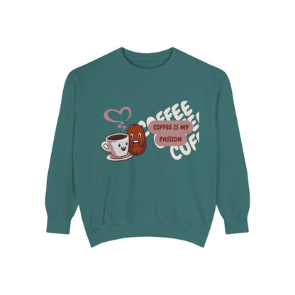 Coffee Lovers Sweatshirt | Cozy Morning Gift for Cafe Enthusiasts, Warm & Comfortable