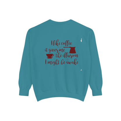 Coffee Lovers Sweatshirt | Cozy Morning Gift for Cafe Enthusiasts, Warm & Comfortable