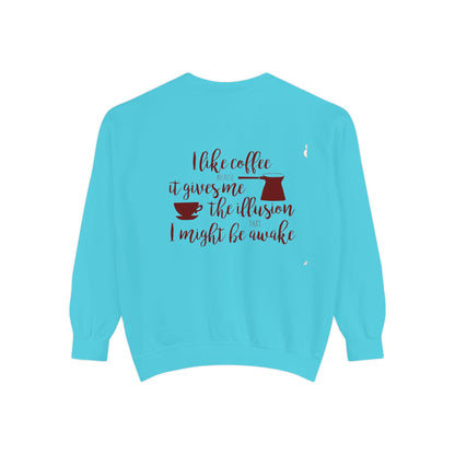Coffee Lovers Sweatshirt | Cozy Morning Gift for Cafe Enthusiasts, Warm & Comfortable