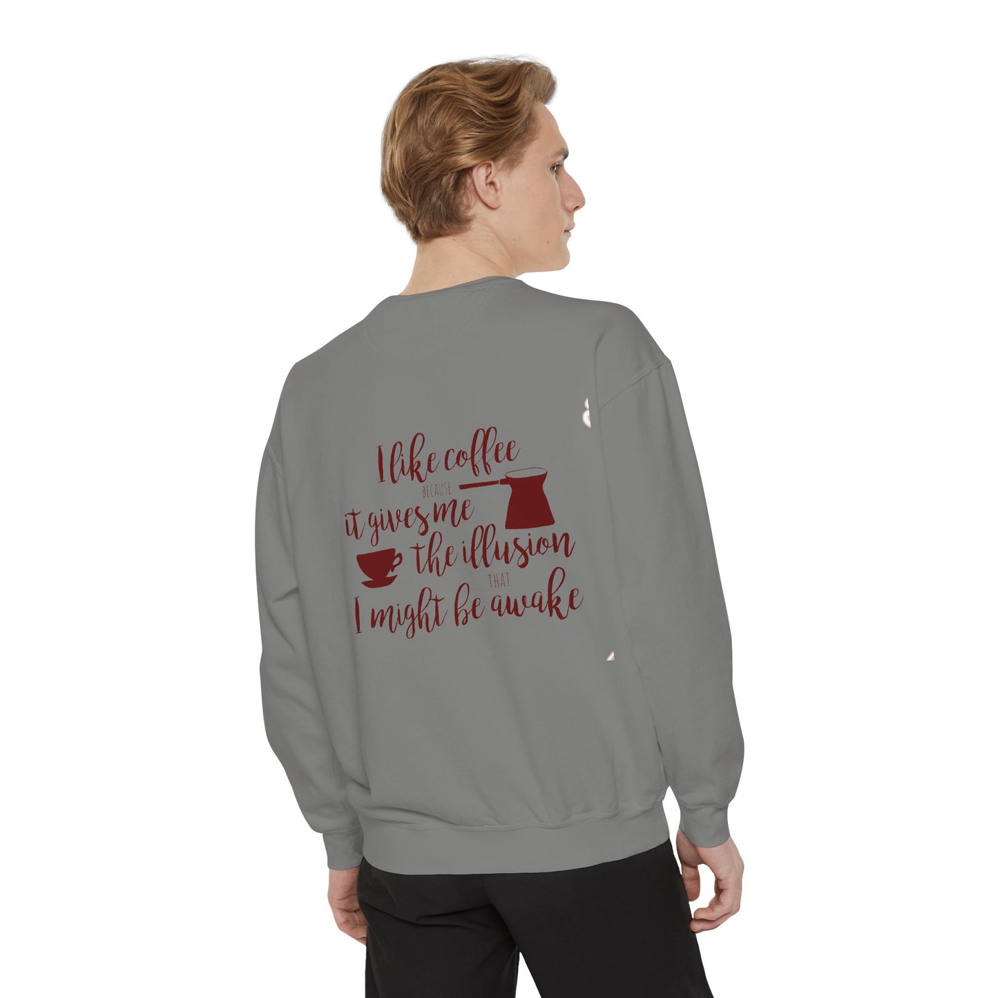 Coffee Lovers Sweatshirt | Cozy Morning Gift for Cafe Enthusiasts, Warm & Comfortable