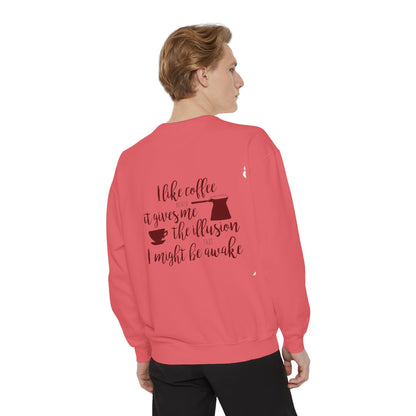 Coffee Lovers Sweatshirt | Cozy Morning Gift for Cafe Enthusiasts, Warm & Comfortable