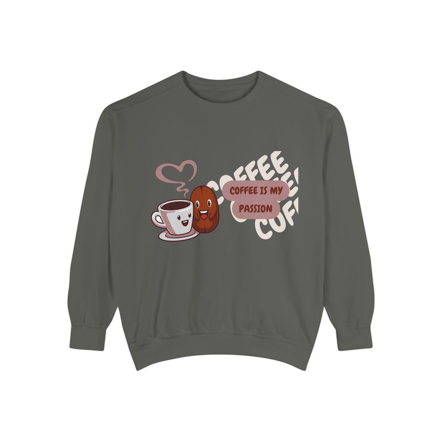 Coffee Lovers Sweatshirt | Cozy Morning Gift for Cafe Enthusiasts, Warm & Comfortable