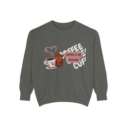 Coffee Lovers Sweatshirt | Cozy Morning Gift for Cafe Enthusiasts, Warm & Comfortable