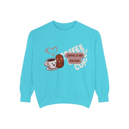 Coffee Lovers Sweatshirt | Cozy Morning Gift for Cafe Enthusiasts, Warm & Comfortable