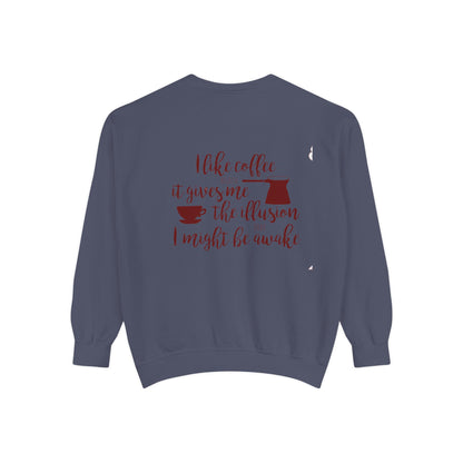 Coffee Lovers Sweatshirt | Cozy Morning Gift for Cafe Enthusiasts, Warm & Comfortable