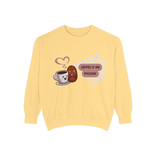 Coffee Lovers Sweatshirt | Cozy Morning Gift for Cafe Enthusiasts, Warm & Comfortable