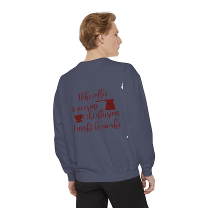 Coffee Lovers Sweatshirt | Cozy Morning Gift for Cafe Enthusiasts, Warm & Comfortable