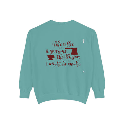 Coffee Lovers Sweatshirt | Cozy Morning Gift for Cafe Enthusiasts, Warm & Comfortable