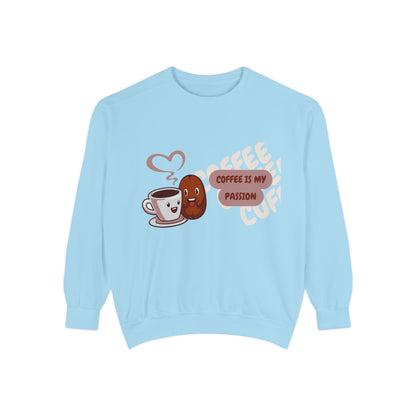Coffee Lovers Sweatshirt | Cozy Morning Gift for Cafe Enthusiasts, Warm & Comfortable