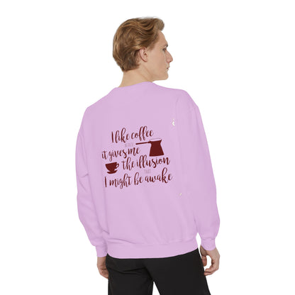 Coffee Lovers Sweatshirt | Cozy Morning Gift for Cafe Enthusiasts, Warm & Comfortable