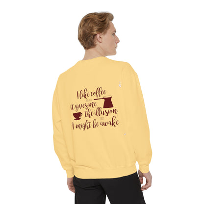 Coffee Lovers Sweatshirt | Cozy Morning Gift for Cafe Enthusiasts, Warm & Comfortable