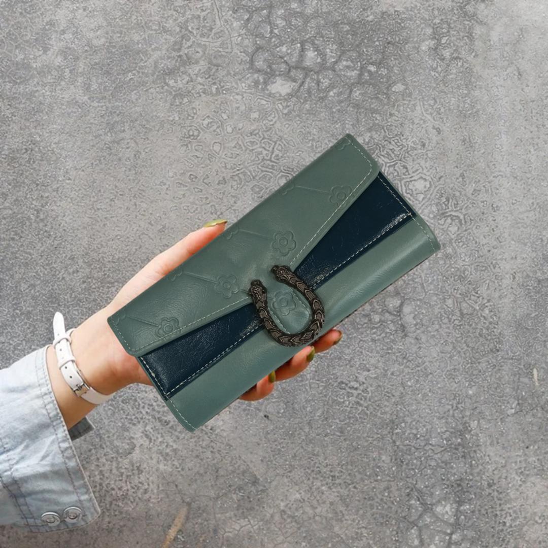 Women's PU Leather Plain Clutch