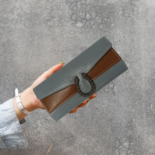 Women's PU Leather Plain Clutch