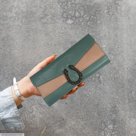 Women's PU Leather Plain Clutch
