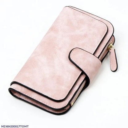 Girl's Faux Leather Plain Clutch