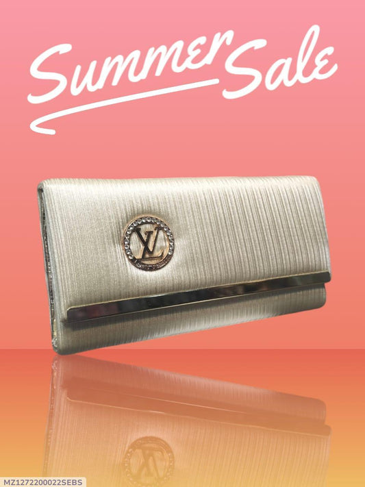 Women's Rexine Plain Fancy Clutch