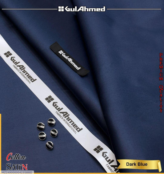 Men’s Unstitched Cotton Sotton Plain Suit