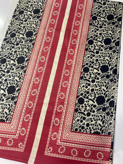 Stylish Printed Lawn Suit for Women - 2 Pcs Set with Cut Work Neckline