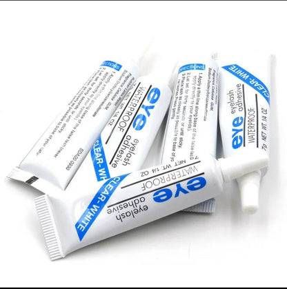Waterproof Eyelash Glue - 7ml Smooth Gel for Perfect Lash Application