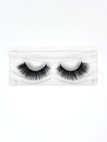 3D False Eyelashes - 1 Pcs Black Smooth Texture for Stunning Volume