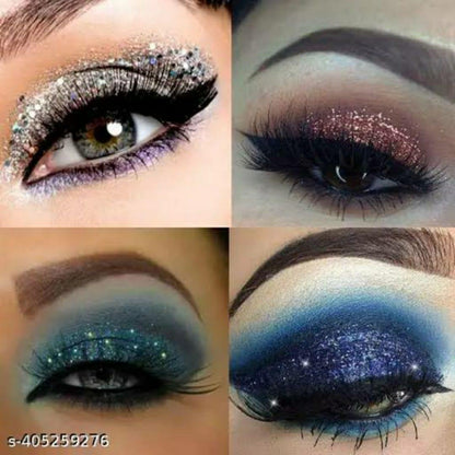 Glitter Shimmer Chunks Eyeshadow - Pack Of 12