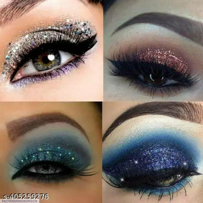 Glitter Shimmer Chunks Eyeshadow - Pack Of 12