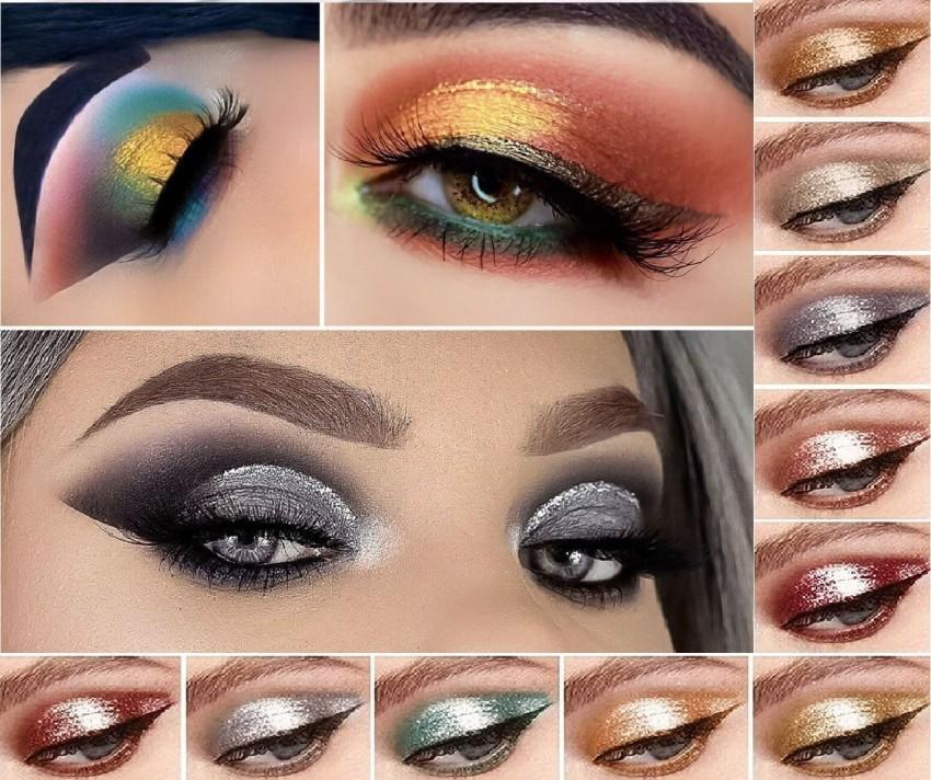 Glitter Shimmer Chunks Eyeshadow - Pack Of 12