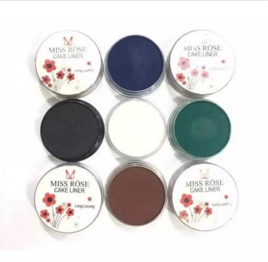 4 Pcs Smudge Proof Waterproof Eyeliner - Cream Smooth Texture