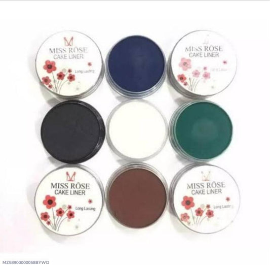 4 Pcs Smudge Proof Waterproof Eyeliner - Cream Smooth Texture