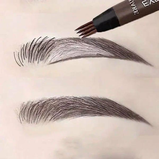 Waterproof Eyeliner - Smudge Proof Liquid Eyeliner in Black & Brown - 1 Pcs
