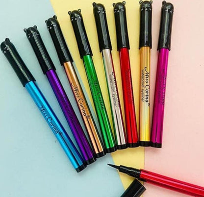 Matte Gel Eyeliner Set - Vibrant Color Selection