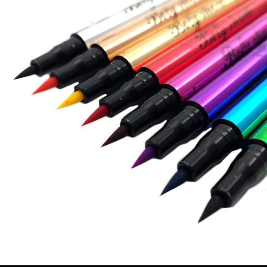 Matte Gel Eyeliner Set - Vibrant Color Selection