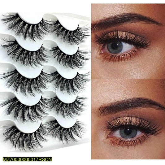 Natural Eye Lashes, Pack Of 2