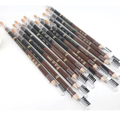 2 in 1 Eye Pencil With Brush, Pack Of 12